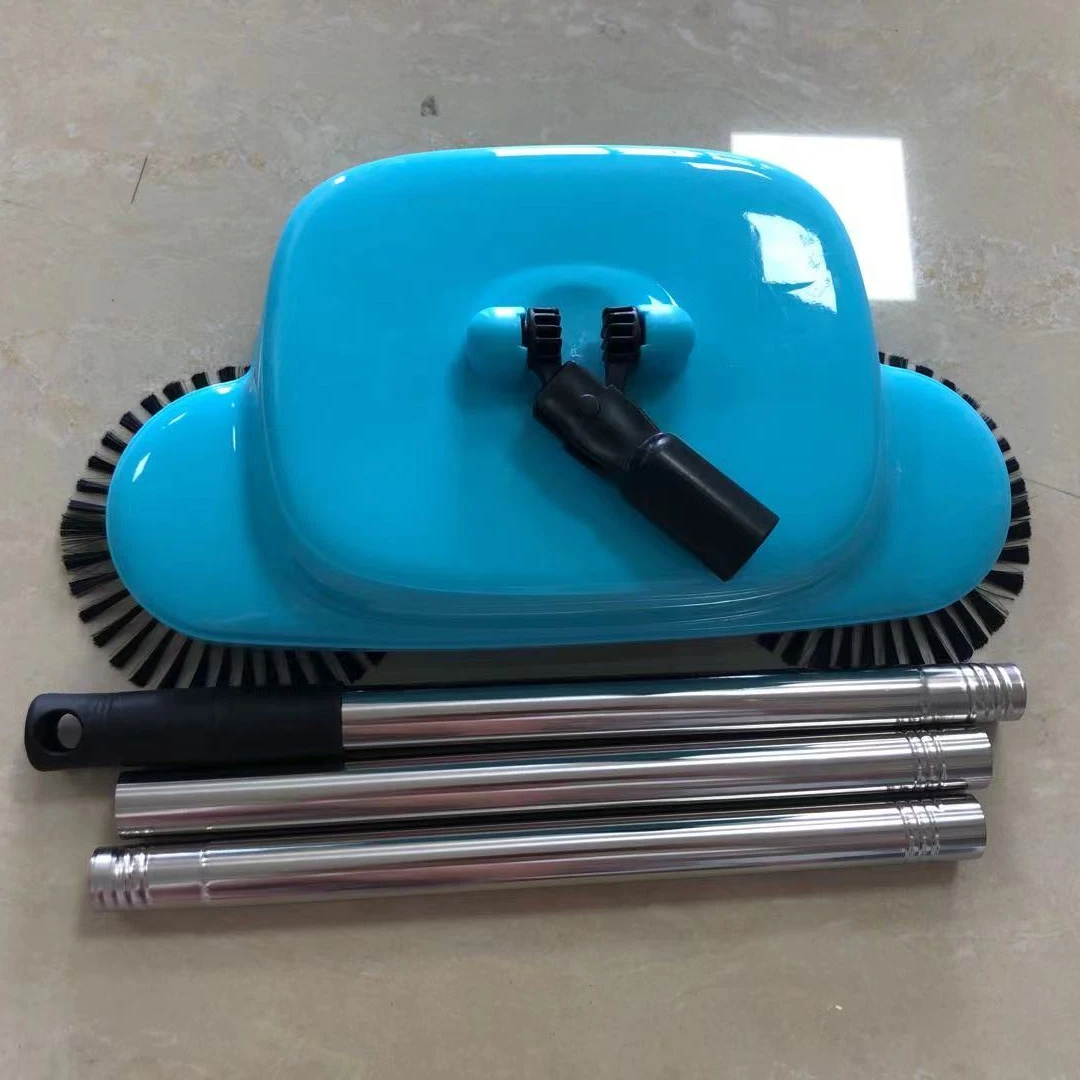 

360 roller brush hand sweeping drag and drop combination environmentally friendly home rotary manual mopping cleaning machine