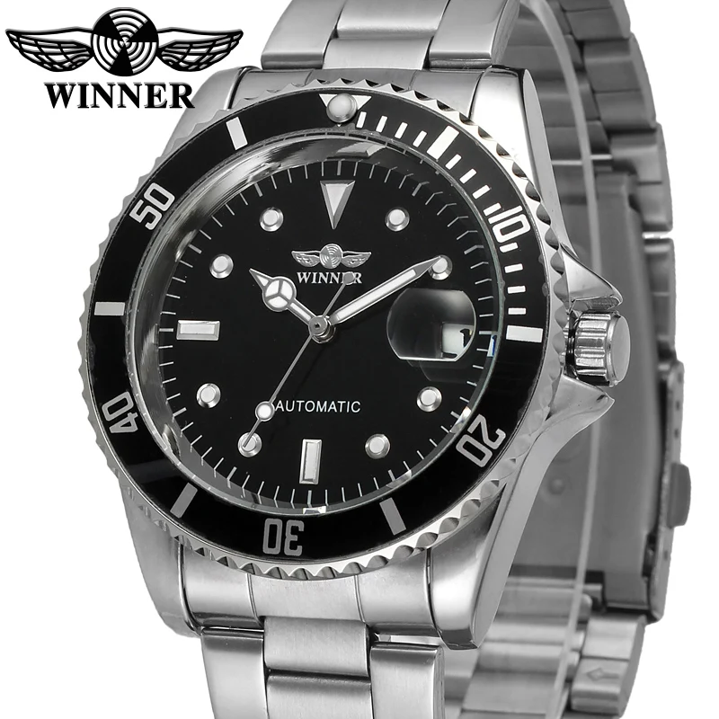 

WINNER 8066 brand your own men watches stainless steel functional waterproof automatic chinese watches mechanical