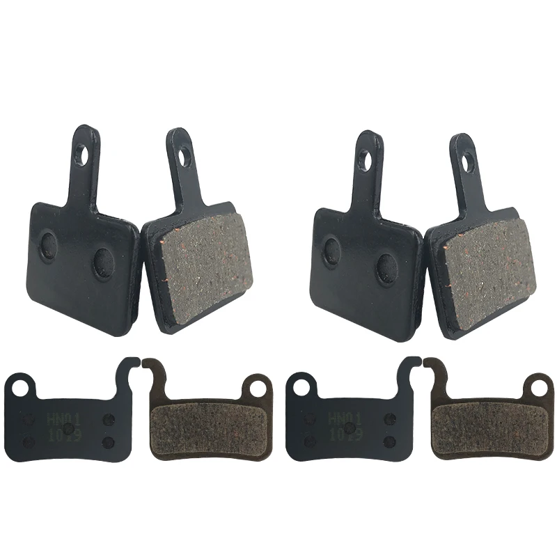 

ZOOM High quality bicycle brake pads mountain road bike brake pad parts metal resin oil disc brake pads, Black