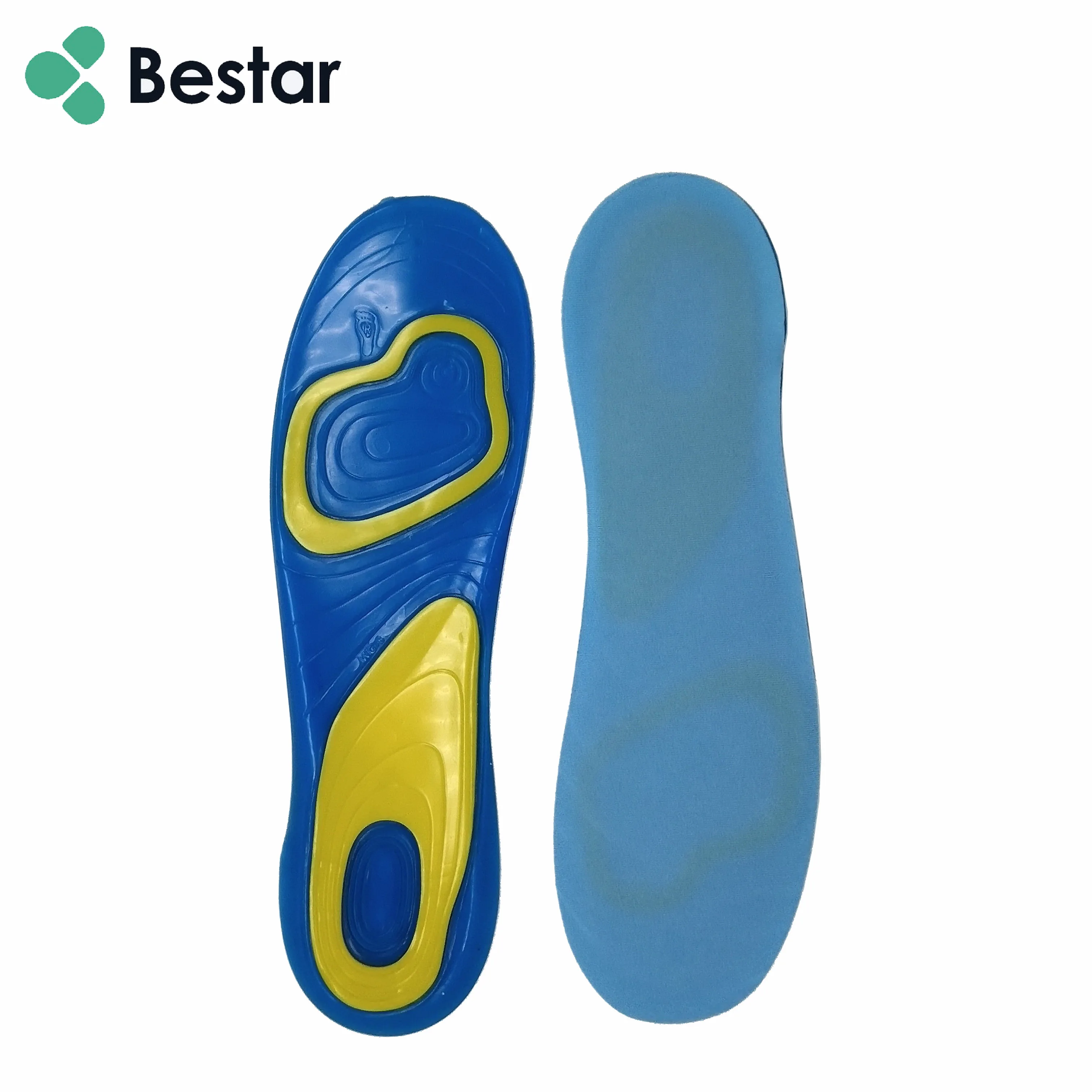 

Amazon hot Factory Hot Comfortable Shock Absorption gel Insoles TPE Insole for Sport cooling gel insole, As photo or customized