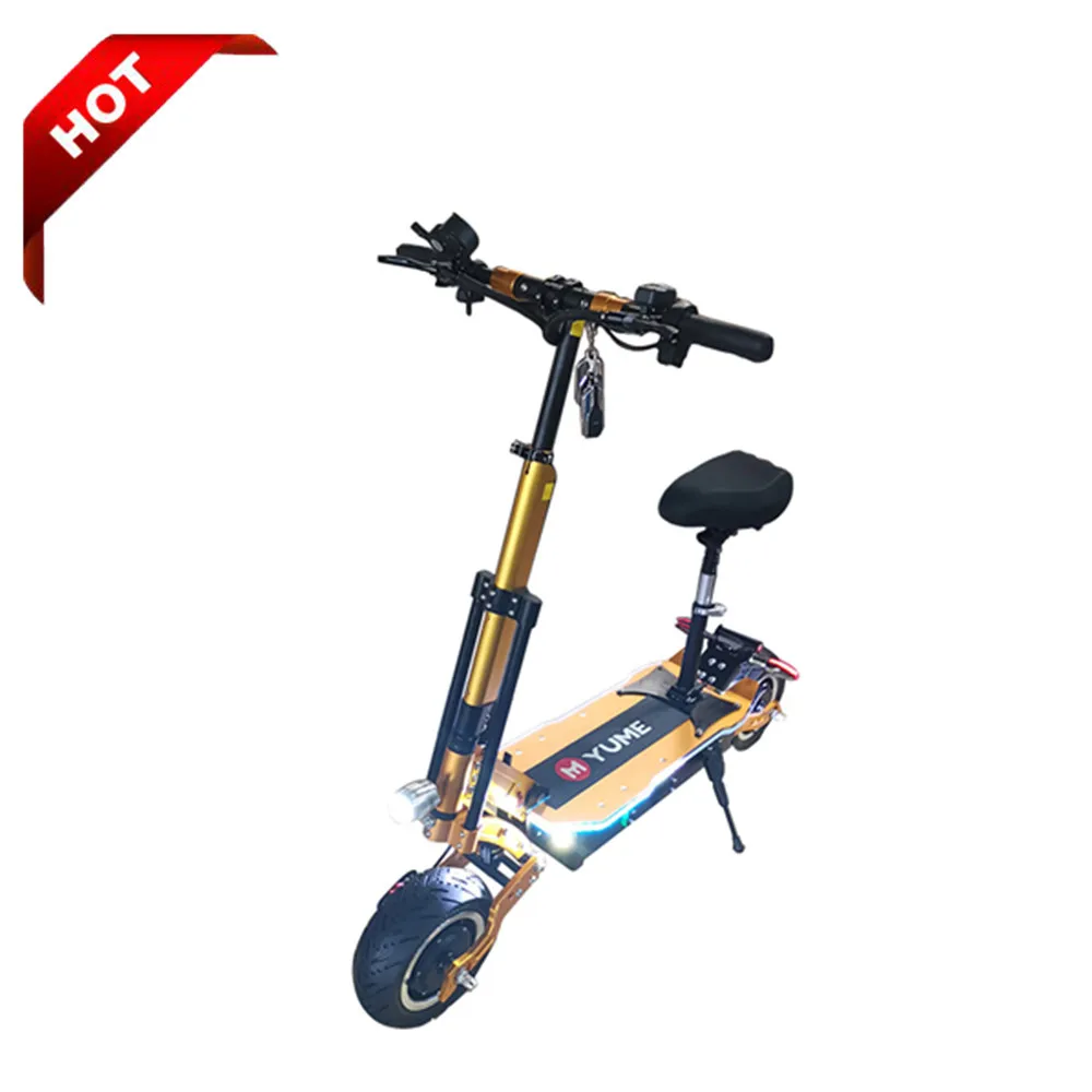 

YUME 2019 best buy New arrival 5000W dual motor off road motorcycle electric scooter for adult