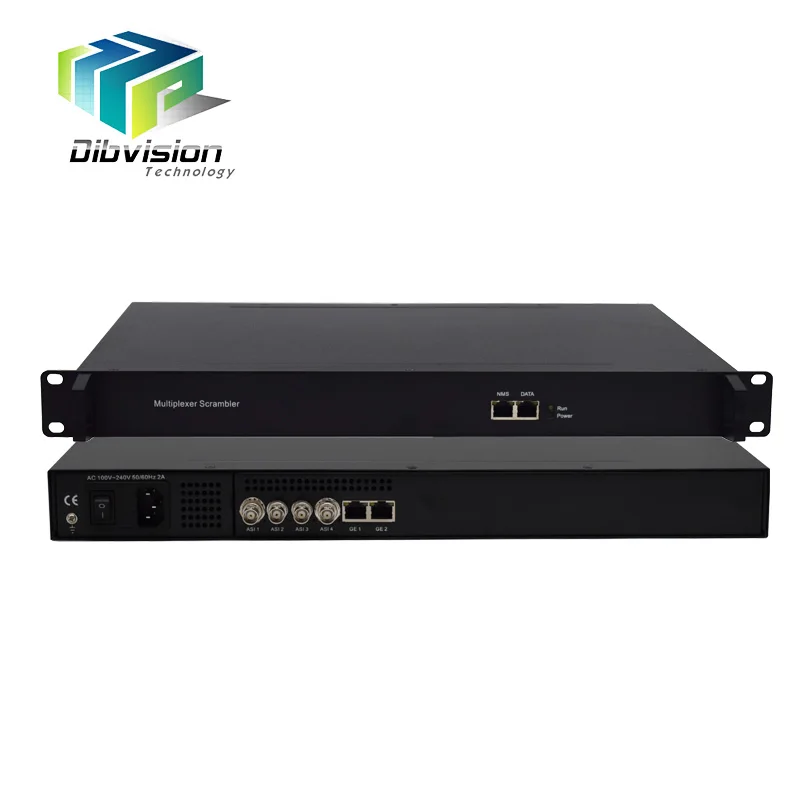 

DCM771 Bi-direction ip to asi multiplexer scrambler connecting to dvb t2 modulator