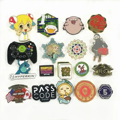 
China Professinal Metal Pin Badge Manufacturer Custom Logo Lapel Pins Wholesale Metal Badges 