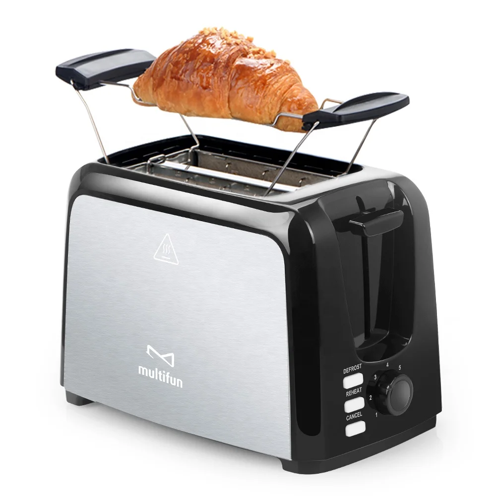 
2020 Amazon Popular High quality 2-Slice Stainless Steel Bread Maker Pop Up Toaster 