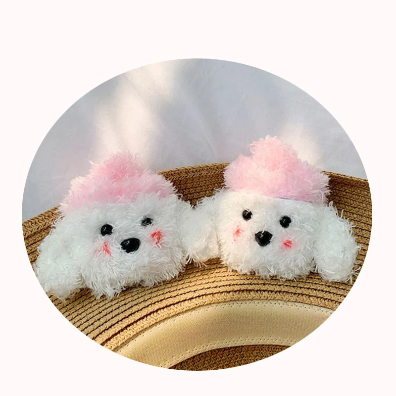 

2021 New 3D Cute Soft Plush Dog Wireless Earphone Case For Airpods Pro 3 2 1 Cover Accessories