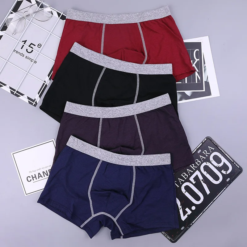 

big size seamless Men's underwear stylish breathable Boxers&Briefs