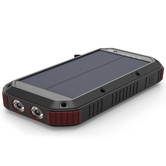 

UUTEK SP983 2021 new design 10w fast charging power bank mobile charger multifunctional 30000mAh solar power bank