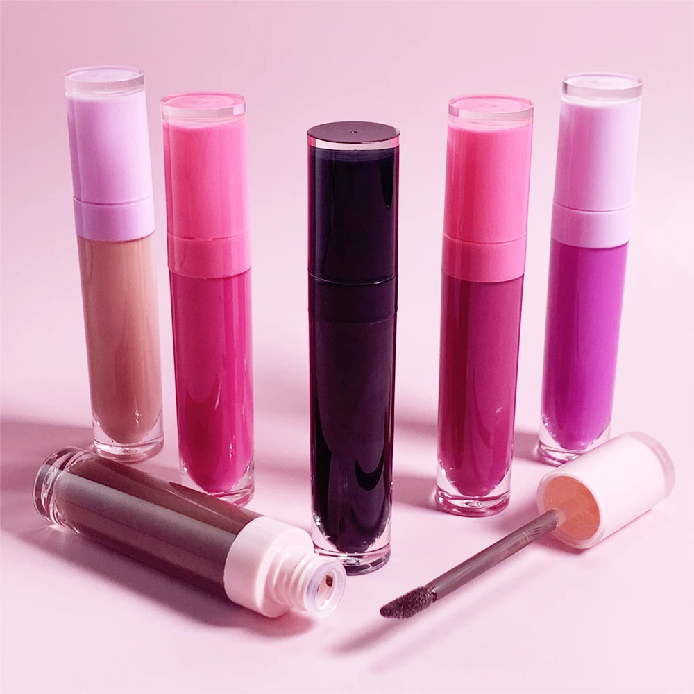 

OEM Custom Vegan Make Your Own Brand Waterproof Nude Lip Gloss Vendor Herbal Royal Luxury Wholesale Matte Liquid Lipstick