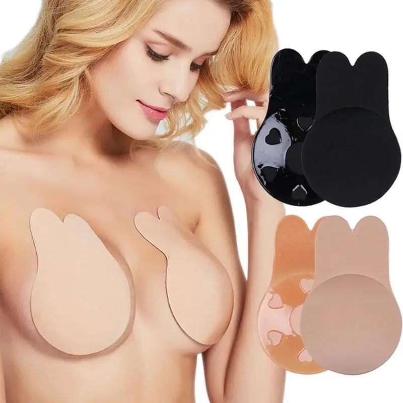 

Ladymate ODM/OEM adhesivo de petalos de pecho invisible Invisible Breast Petal Adhesive Strapless Backless Bra Silicone Bra