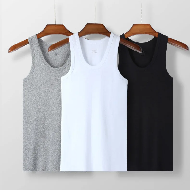 

New Design Fashion Factory Summer Vest Casual Sports Undershirt Men'S Fitness Vest Factory Summer Vest Casual Sports Undershirt, Can be choose