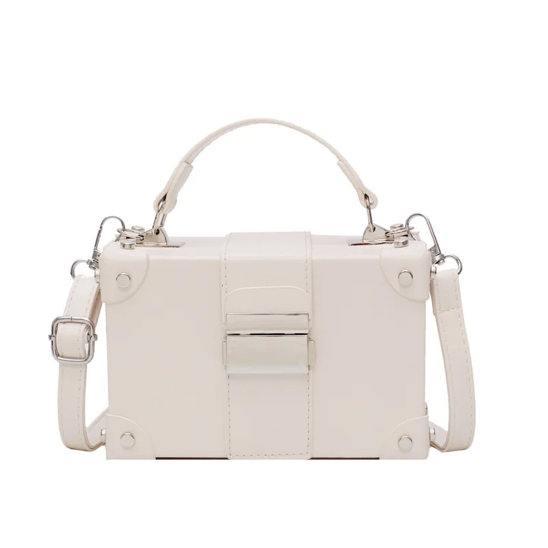 

2021 New Korean women cross-body bag box square handbags purses for women