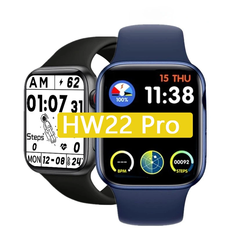 

Hw22 Pro Smart Watch RDFIT App Original 2021 Newest Hw22 Pro Series 6 Pk Hw28 Hw12 Hw16 Hw23 Hw21 Hw22 Pro Smartwatch, Black white pink