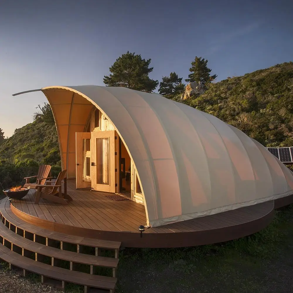

2020 most popular cocooned type Luxury Hotel Camping Tent For Resort, Oem color