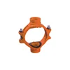 Grvd Mech Tee Domestic w/Gr E EPDM Gasket Orange Grooved Mechanical Tee