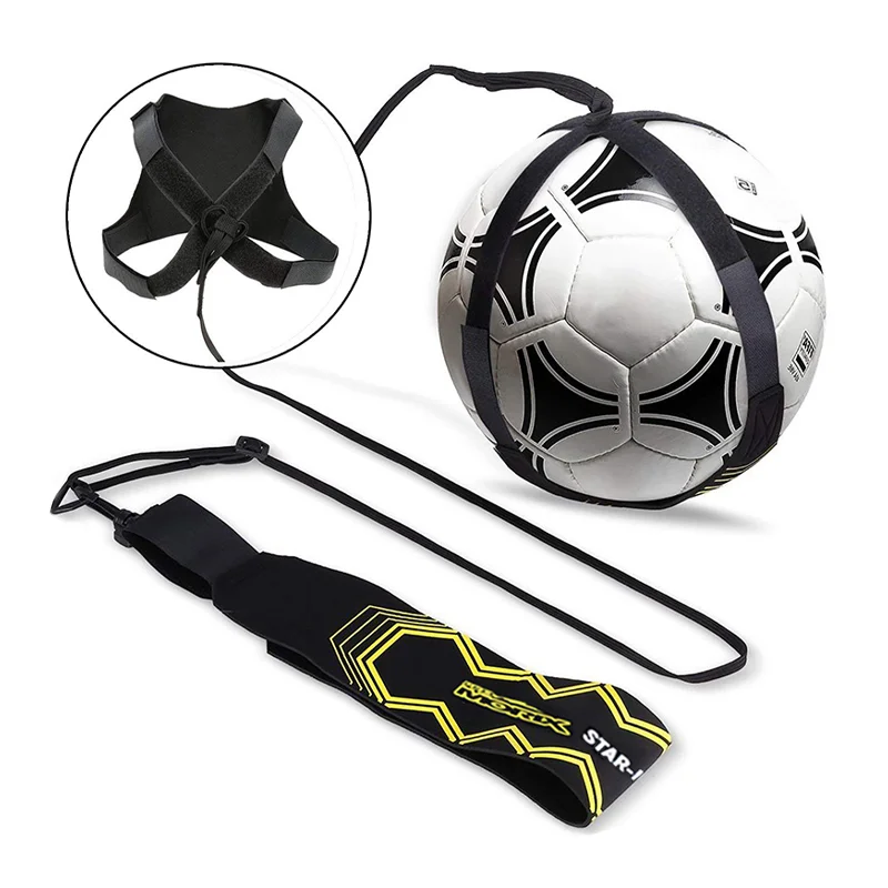 

Hot selling fit size 3 4 5 ball soccer football training belt, Black