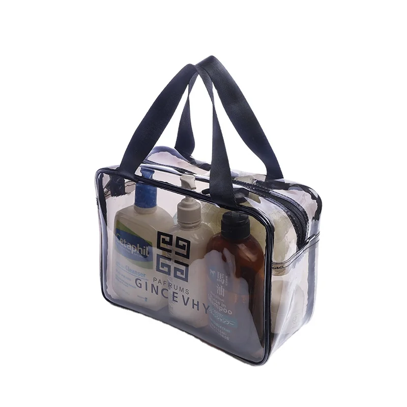 

plastic travel gift wash makeup bag cosmetic pvc clear waterproof transparent zipper bags