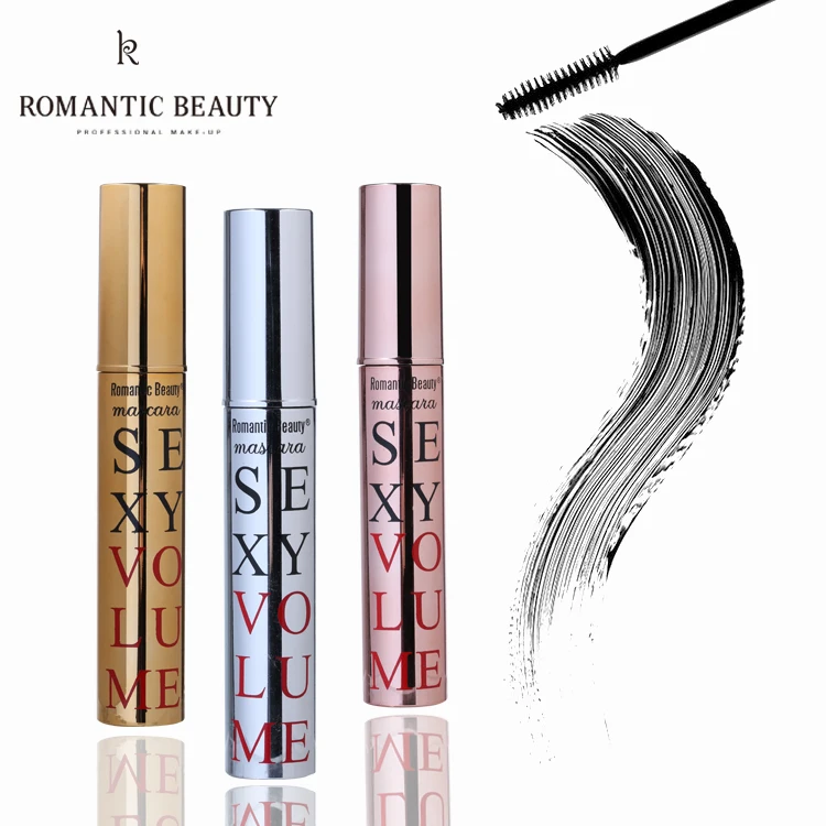 

Romantic Beauty 4d Fiber Lash Mascara Waterproof Black Eye Silk Eyelashes Mascara Sexy Pudaier Eyebrow Makeup Mascara