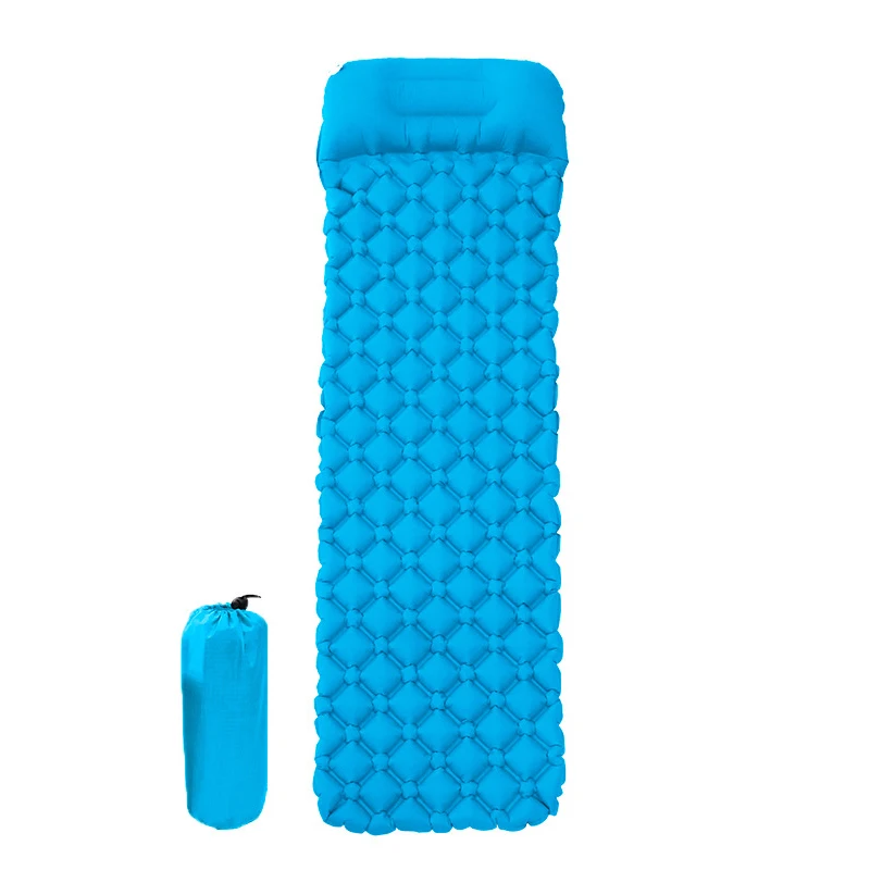 

Lightweight Outdoor Hiking Ultralight Sleeping Air Pad, Ultralight Insulated Inflatable Camping Mat Sleeping Pad With Pillow, Customised