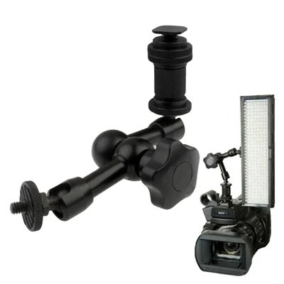 

Hot Selling 7 inch Articulating Magic Arm for DSLR Camera Flashlight LED Light