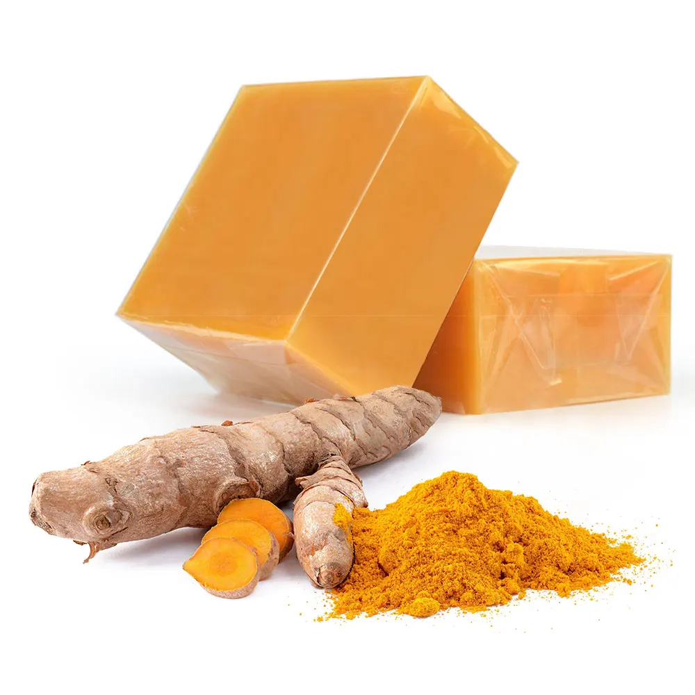 

Best Anti Acne Hotel Handmade Soap 100% Natural Ginger Powder Face Skin Care Whitening Organic Tumeric Soap, Customized color