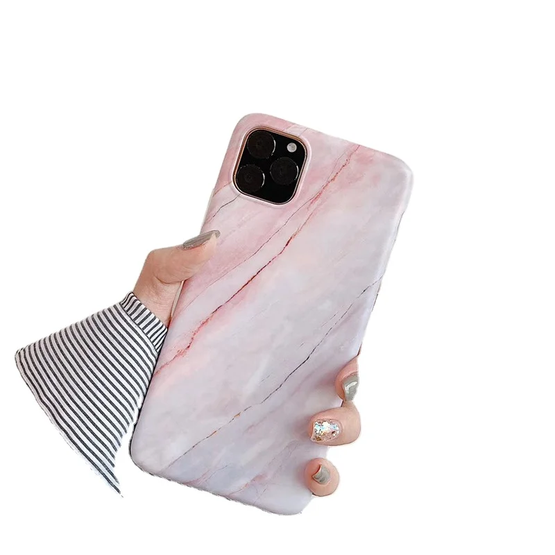 

Aurora Lite Case For iPhone 12 Marble Ultra Slim Thin Glossy Soft TPU Rubber Stylish Flexible Protective Cover Phone Case, Black,white,heart,coral