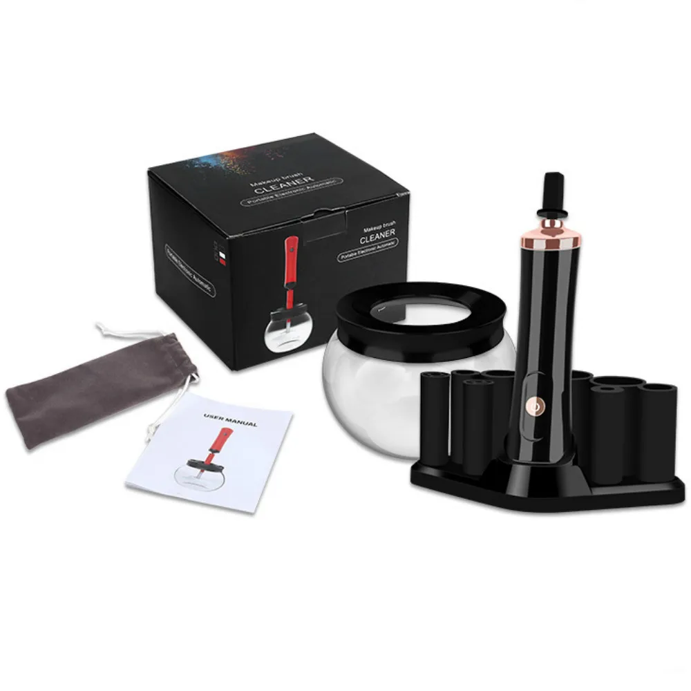 
2020 hottest selling cleaner and drying makeup tools make up brush cleaner Private Label electric makeup brush cleaner 