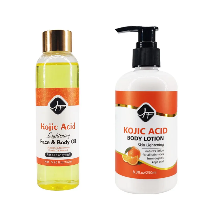 

private label kojic collagen moisturizer whitening body lotion and body oil for skin care