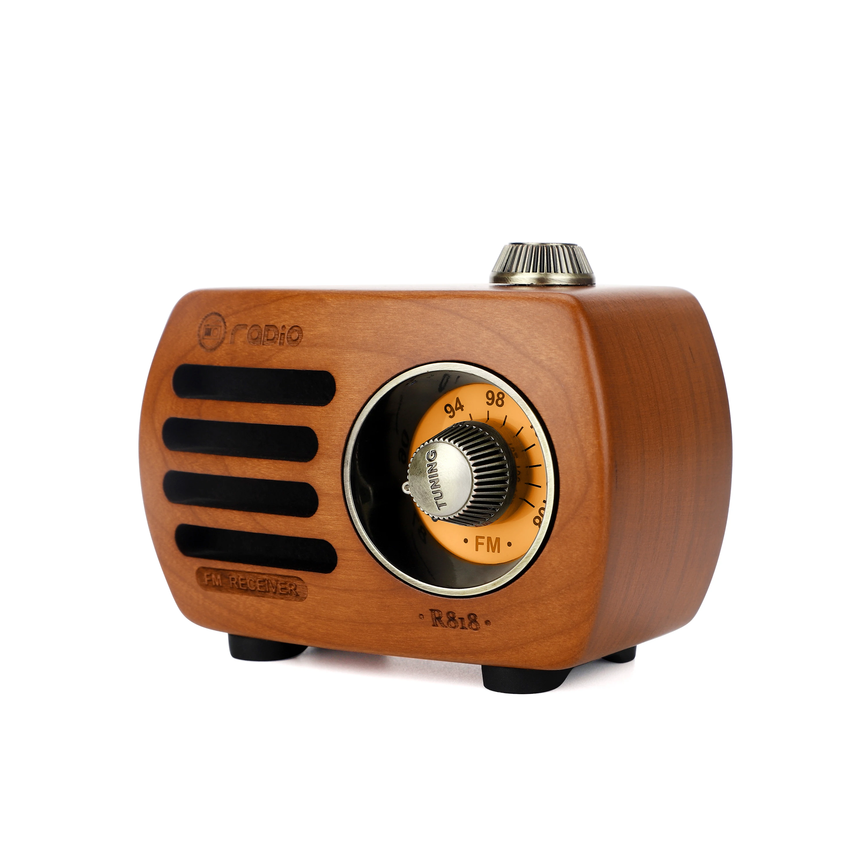 

Outdoor Karaoke Wireless Speaker Stage Dancing Home Mobile Phone Waterproof SIMPLE USB Set Computer Wireless Microphone Wood, Wooden