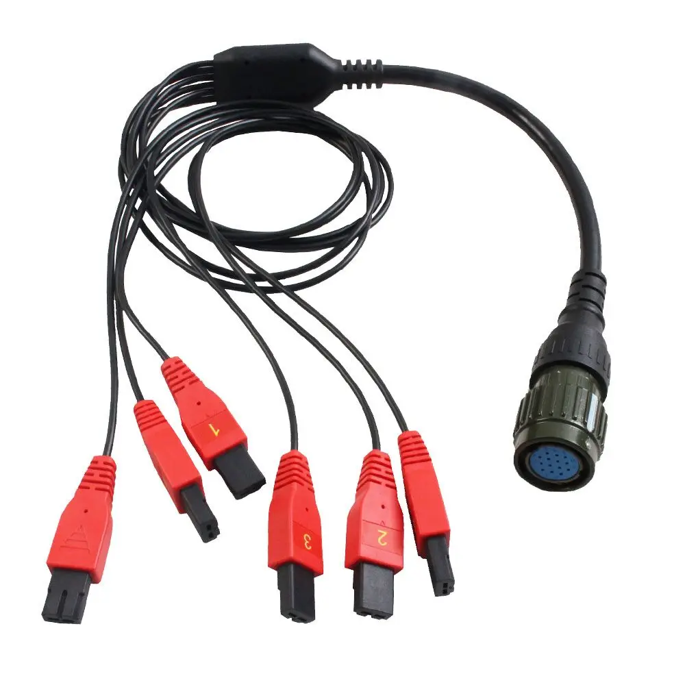 

10 sets Main cable for L-aunch CNC-602A Injector cleaner & tester + 10 sets Main OBD2 Extended Connector 16Pin