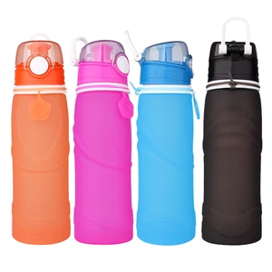 Image of 2019 New Private Label Sport Bottle Collapsible Drink Bottle Water Bottles With Custom Logo