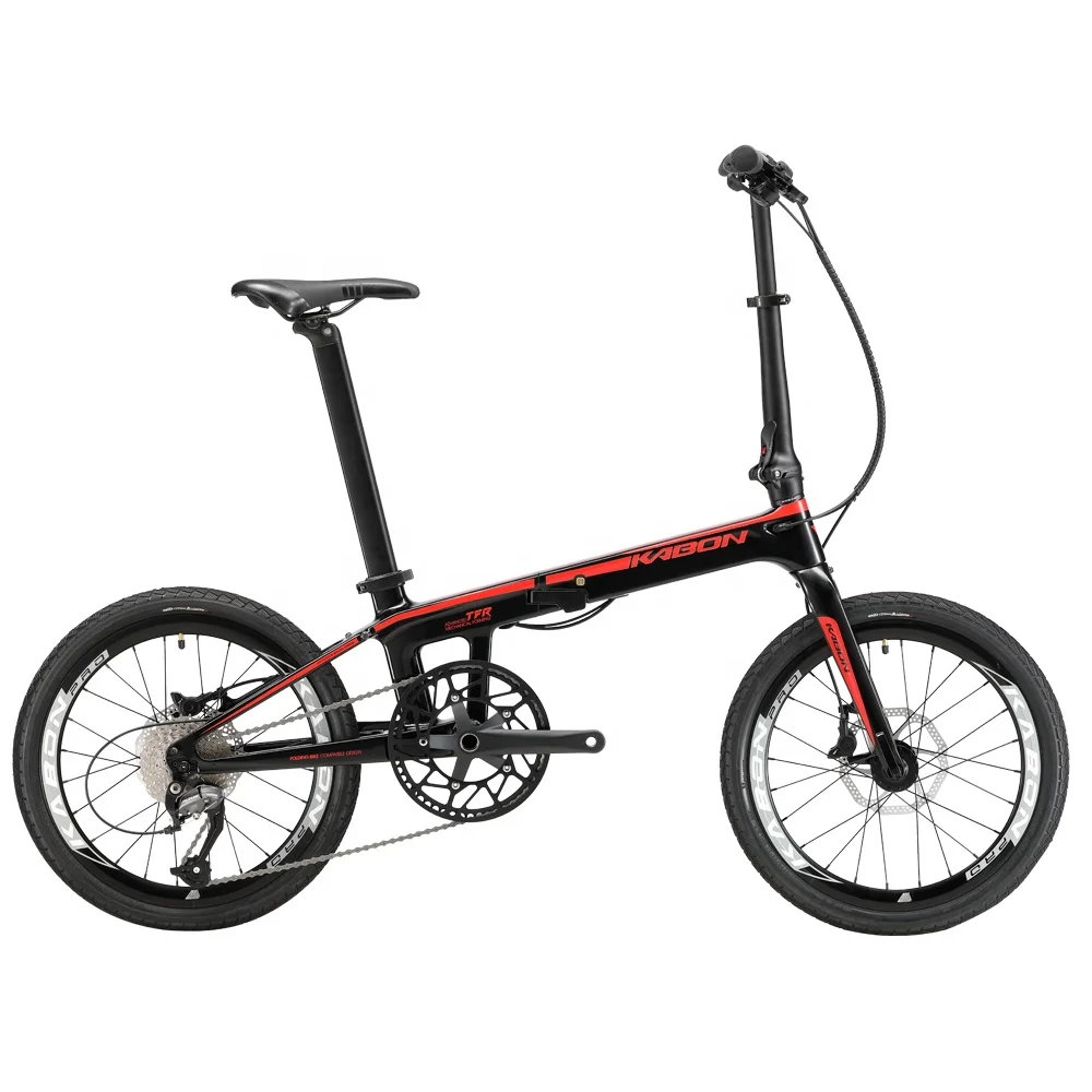 

Wholesale 20 inch carbon fiber folding bicycles/OEM mini foldable bicycles bike for sale, Black/black red/black grey