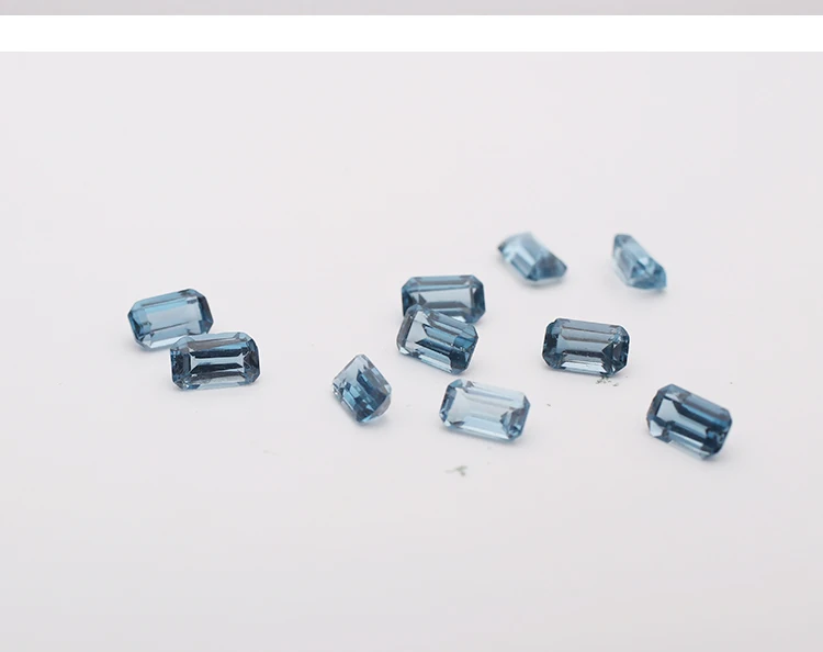 Good Polishing Wholesale Factory Price London Blue Topaz Ring