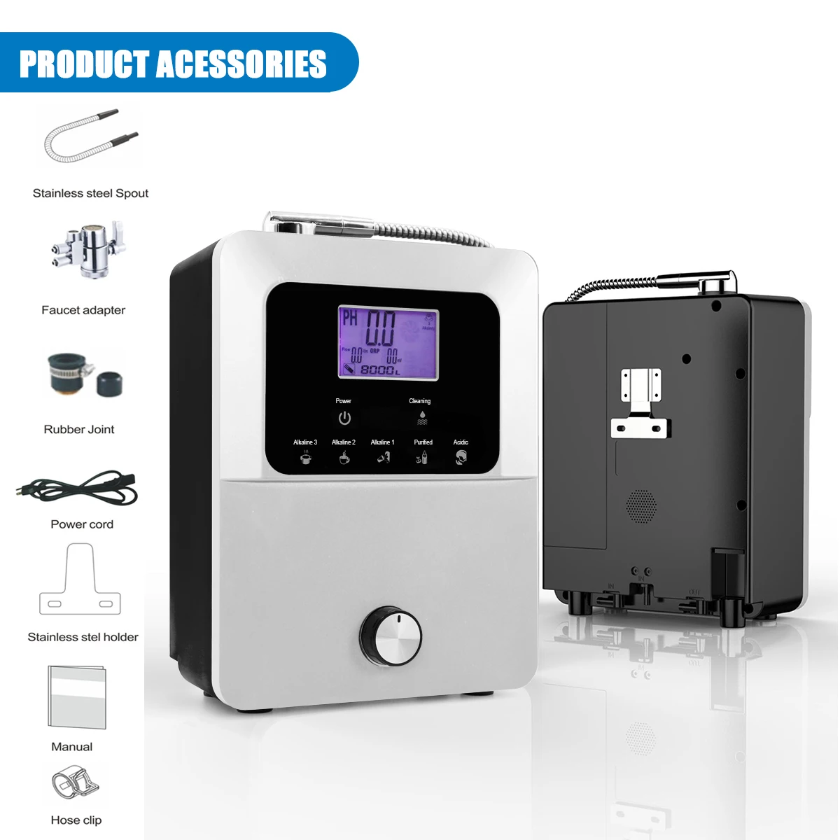 EHM Ionizer alkaline machine company for dispenser-11