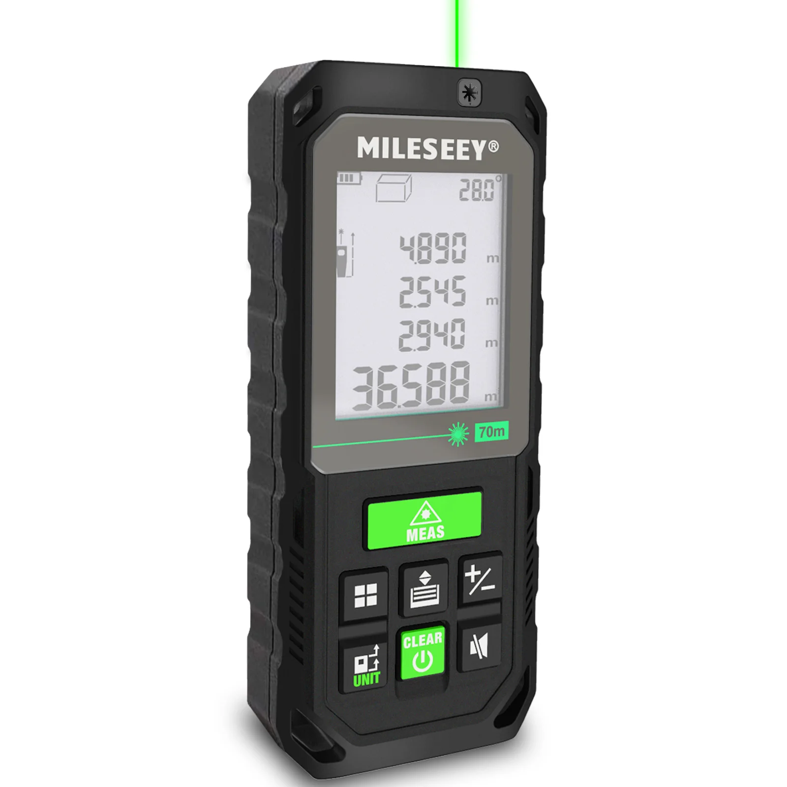 

Mileseey S8G100m Green Laser Measuring Tool Area Measurement Laser Distance Meter Laser Distance Meter