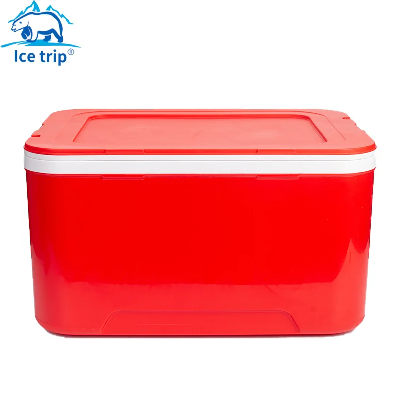 

Outdoor Fishing Picnic Camping Beer Cooling Car Plastic Ice Cooler Box For Vaccine Transport, Red,orange
