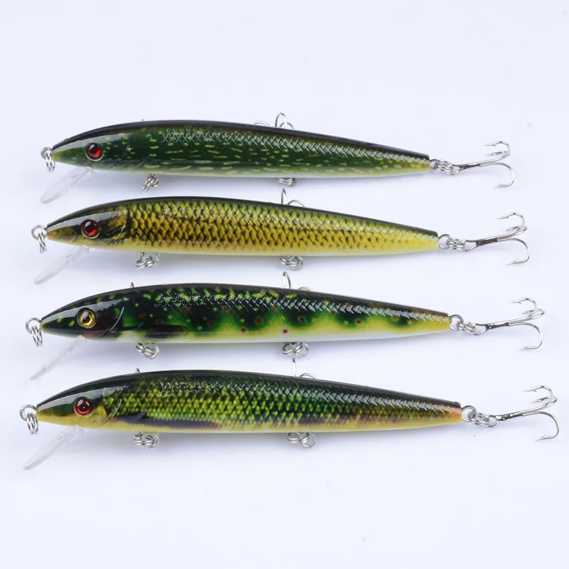 

Leurre peche 12cm minnow lure fishing lure esca hard fishing bait
