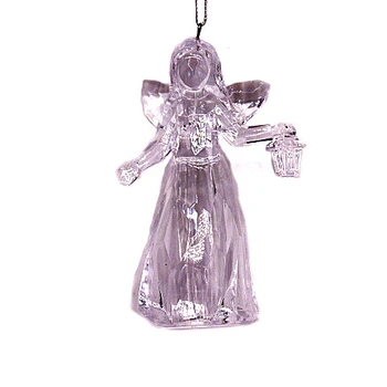 High Quality Hanging Clear Plastic Angel Ornaments For Xmas Home ...