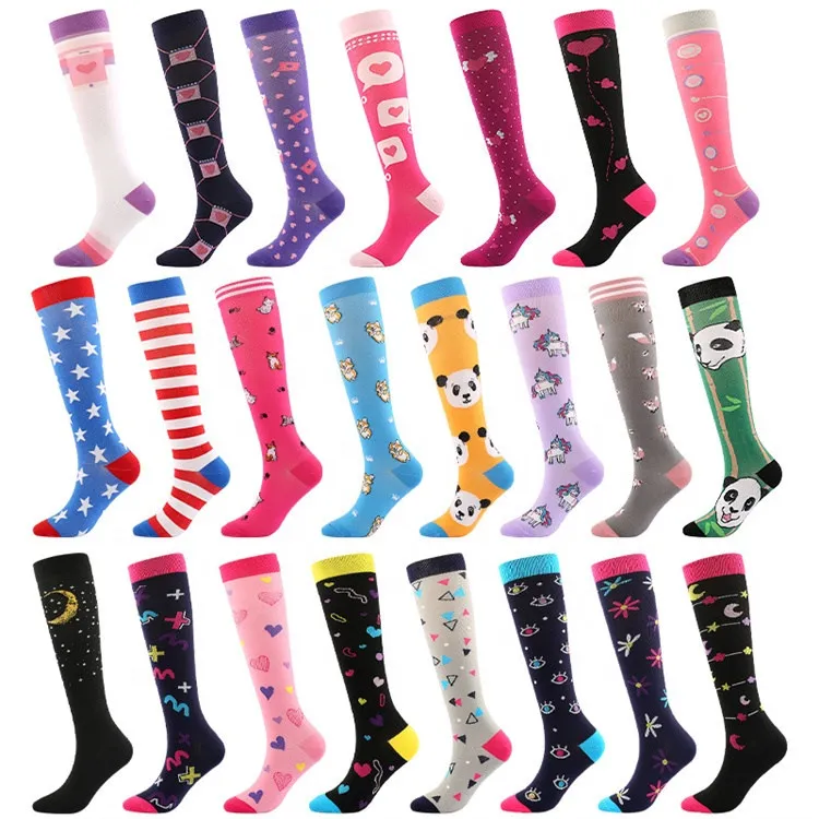 

professional socks factory custom design 20-30 nurse sports running cycling medical compression socks Healthcare for men women