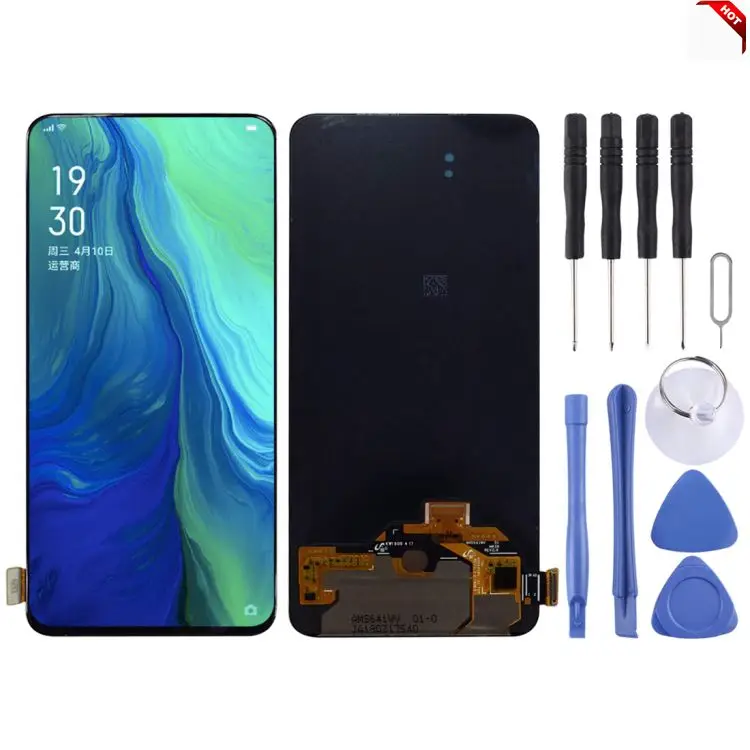 

Lcd spare parts LCD display pantalla LCD touch Screen Digitizer Full Assembly for OPPO Realme Q3 Narzo 30 Pro 5G A35 Reno
