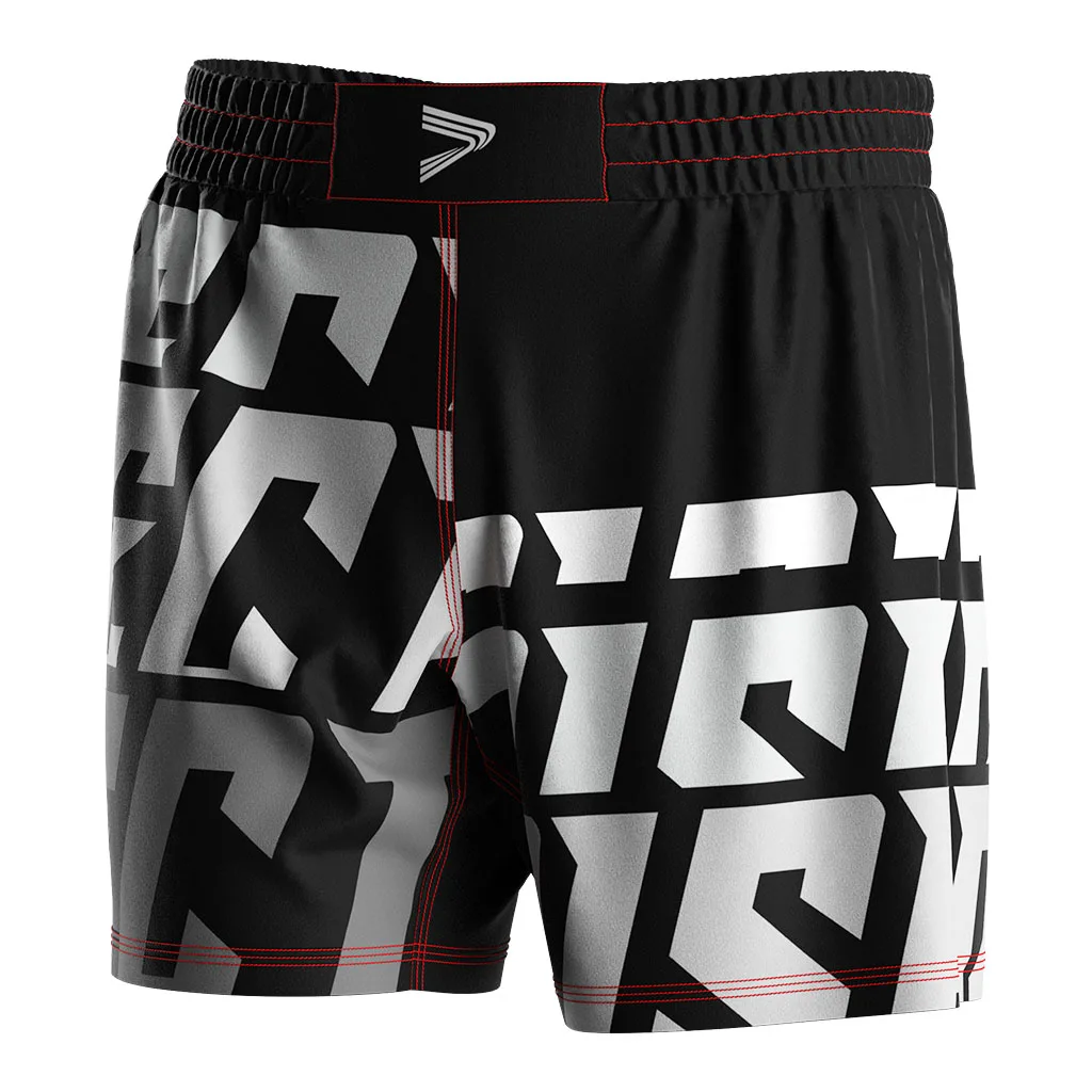 Summer Men's Athletic Shorts 140GSM Lightweight No Liner Relaxed Fit Maximum Mobility Long Tasting Print for Gym Workout