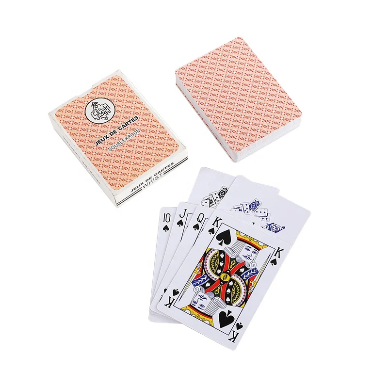 

Customized Design Playing Cards Promotion Price Little Joker Tunisia Colloid Black Core Paper Playing Cards Poker