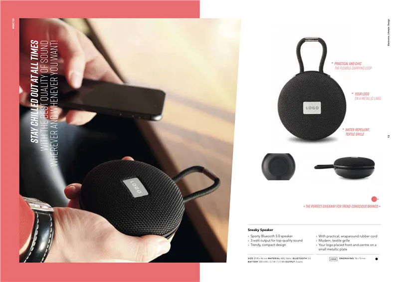 Cheapest 3W mini portable bluetooth speaker fabric cover hands free waterproof rechargeable bluetooth speaker - ANKUX.COM