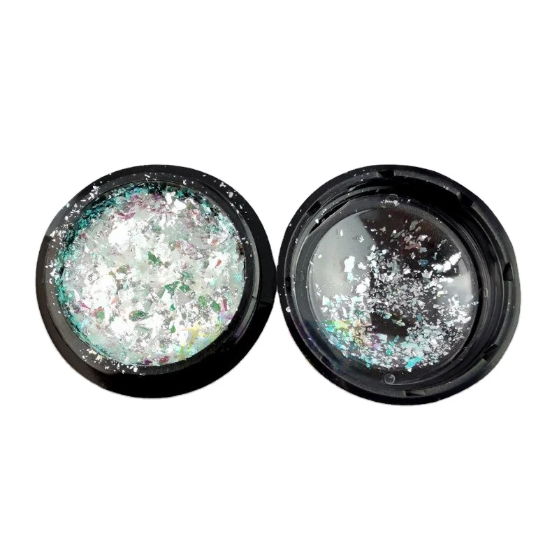 

Sheenbow rainbow crystal chameleon flakes duochrome Color Changing Glitter flakes for eyeshadow