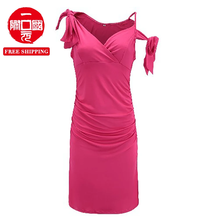 

New sexy little dress bow evening dresses