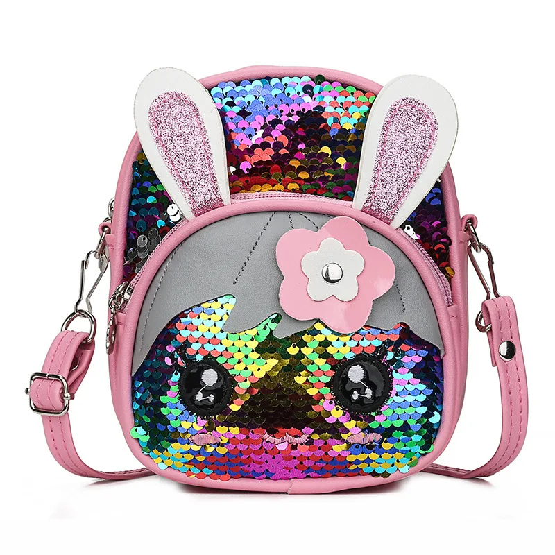 

Girl's buling sequin mini multiple carry school backpack daily backpack