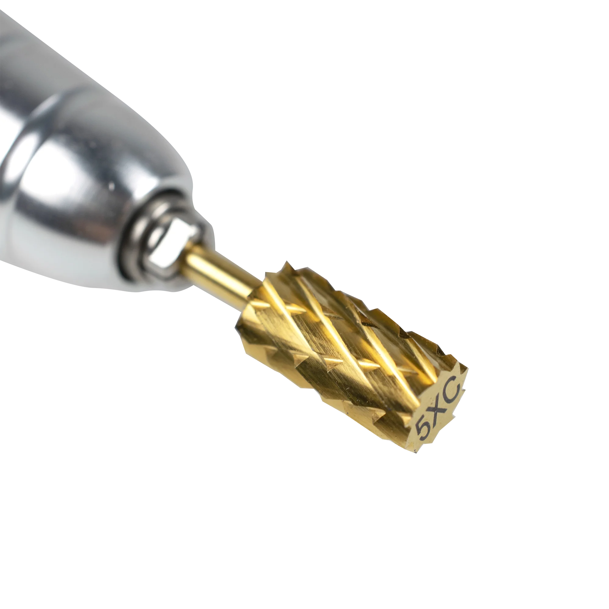 

Carbide Nail Bit Large Barrel Gold 3/32" for Nail Drill Machine