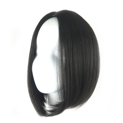 

Wholesale Female Straight Bob Synthetic Wig Cheap Synthetic Woman Artificial Hair Wig, Black