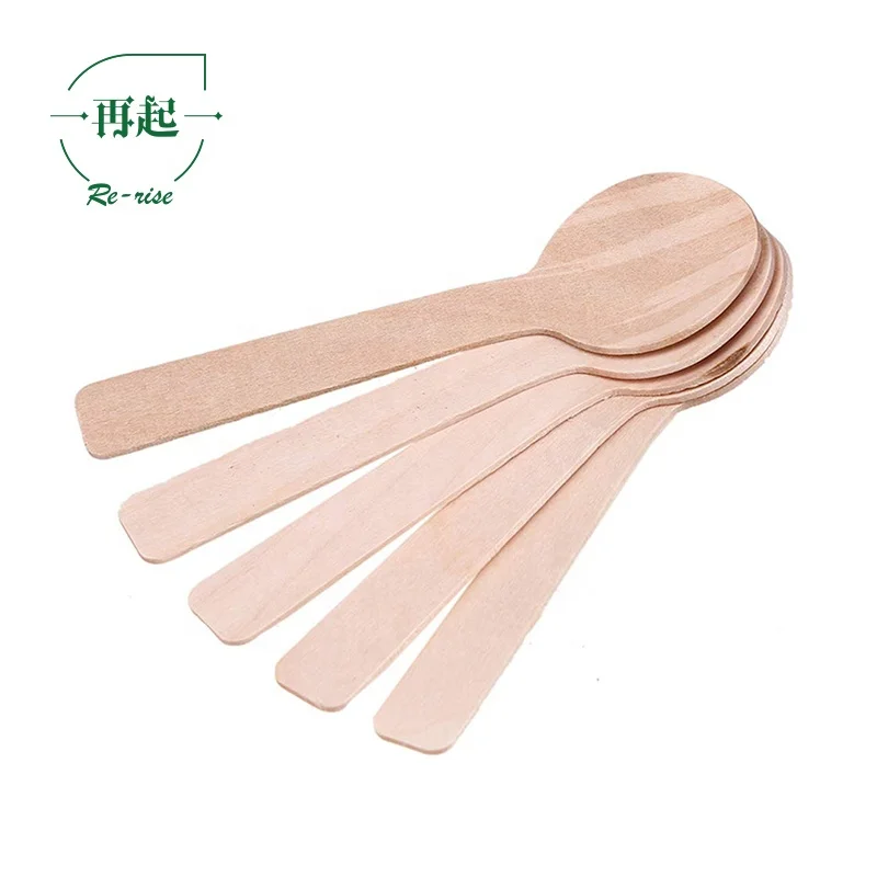 
Natural Color Wood Spoon Fork Spoon 