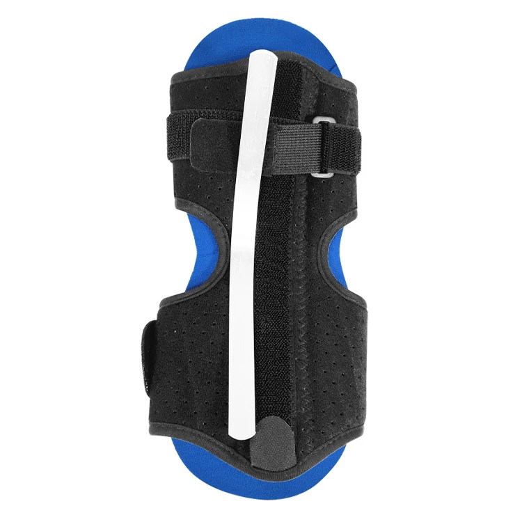 

2021 Hot Sales Adjustable Foot Drop Brace Ankle Support Orthotic Ankle Stabilizer Brace, Black+blue