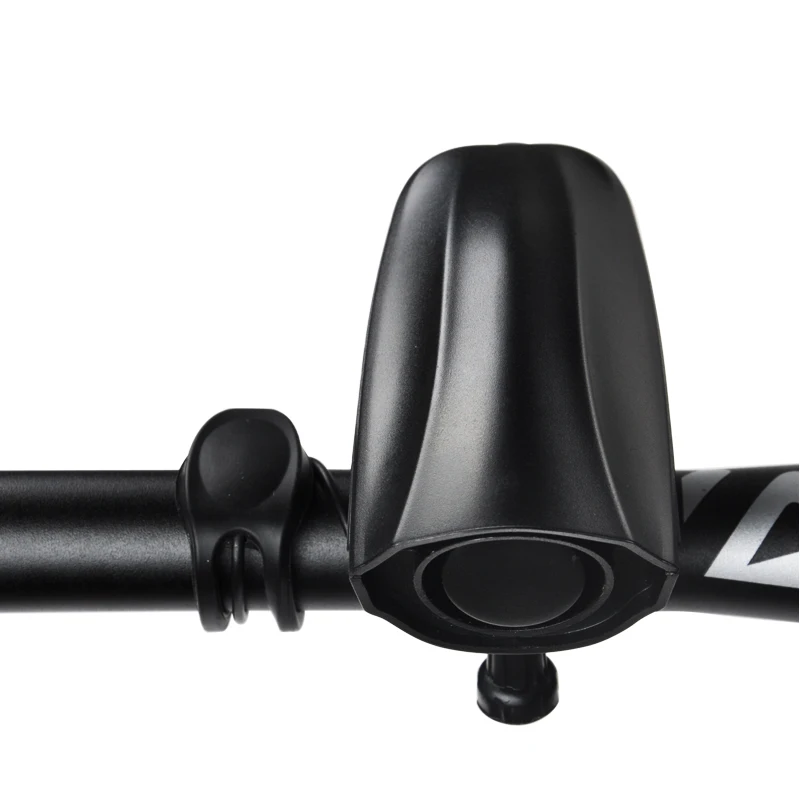 

EasyDo High Decibel Electric Bike Horn Waterproof Bicycle Bell Tiny Body High Volume Bike Alarm, Black